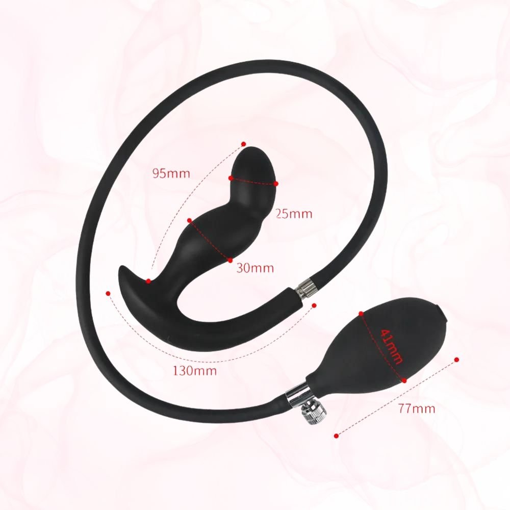 Plug Anal Gonflable <br> Le Gonfleur de Prostate - Mon Plug Anal