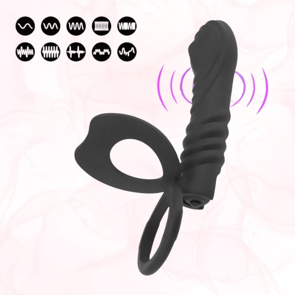 Plug Anal Homme <br> Le Doubleur de Bonheur Vibrant - Mon Plug Anal