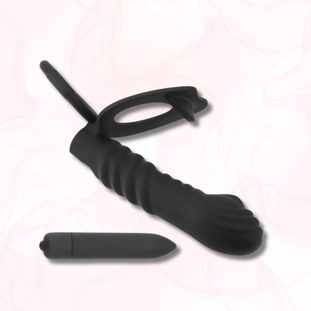 Plug Anal Homme <br> Le Doubleur de Bonheur Vibrant - Mon Plug Anal