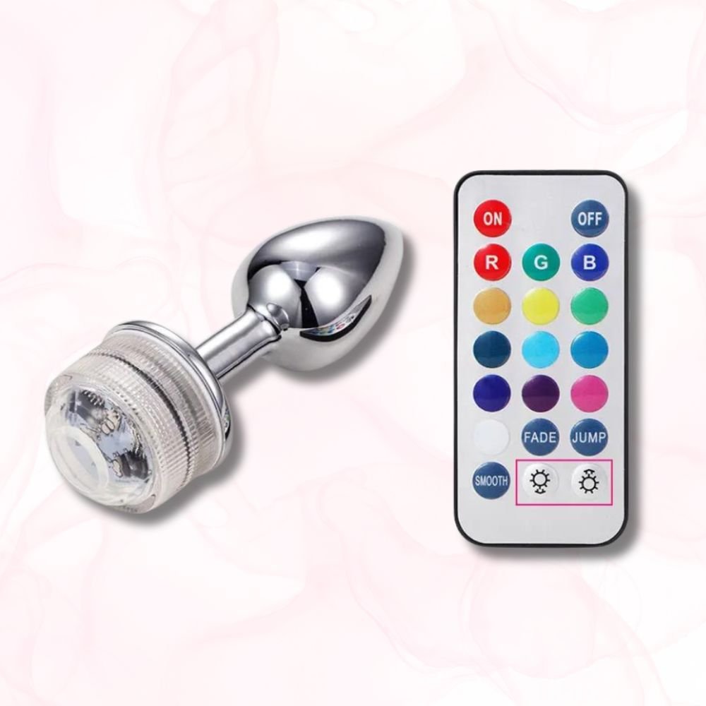 Plug Anal Lumineux <br> La Lumière du Bonheur - Mon Plug Anal