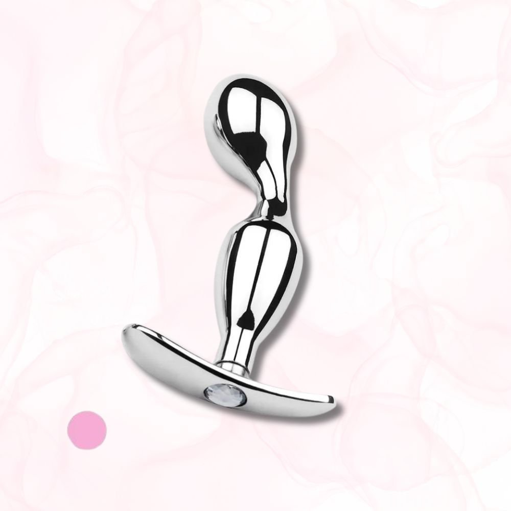 Plug Anal Métal <br> La Courbe du Bonheur - Mon Plug Anal