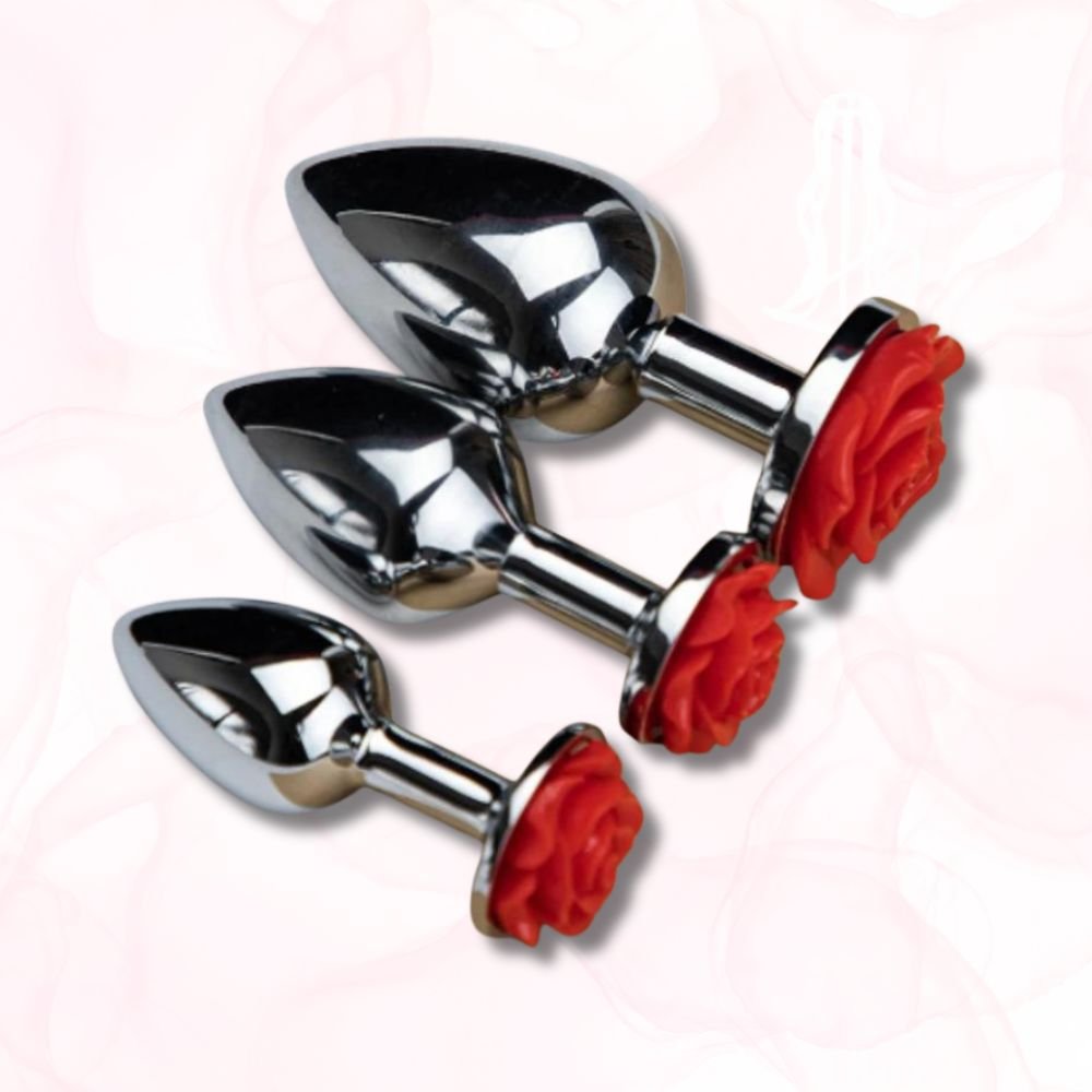 Plug Anal Métal <br> La Fleur du Bonheur - Mon Plug Anal