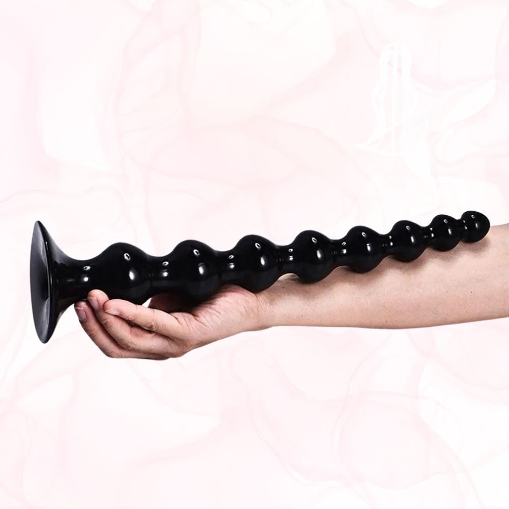 Plug Anal Ventouse <br> L'Immense Bonheur des Perles - Mon Plug Anal