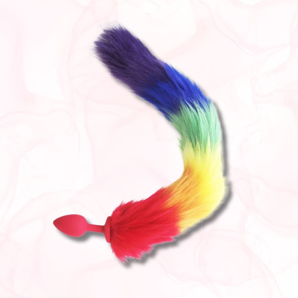 Plug Queue de Renard <br> Le Renard Multicolore - Mon Plug Anal