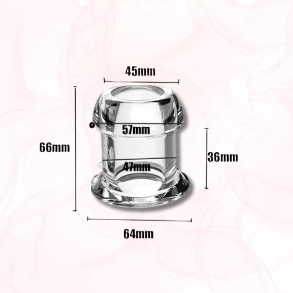 Dilatateur Anal <br> Le Tunnel de Verre - Mon Plug Anal