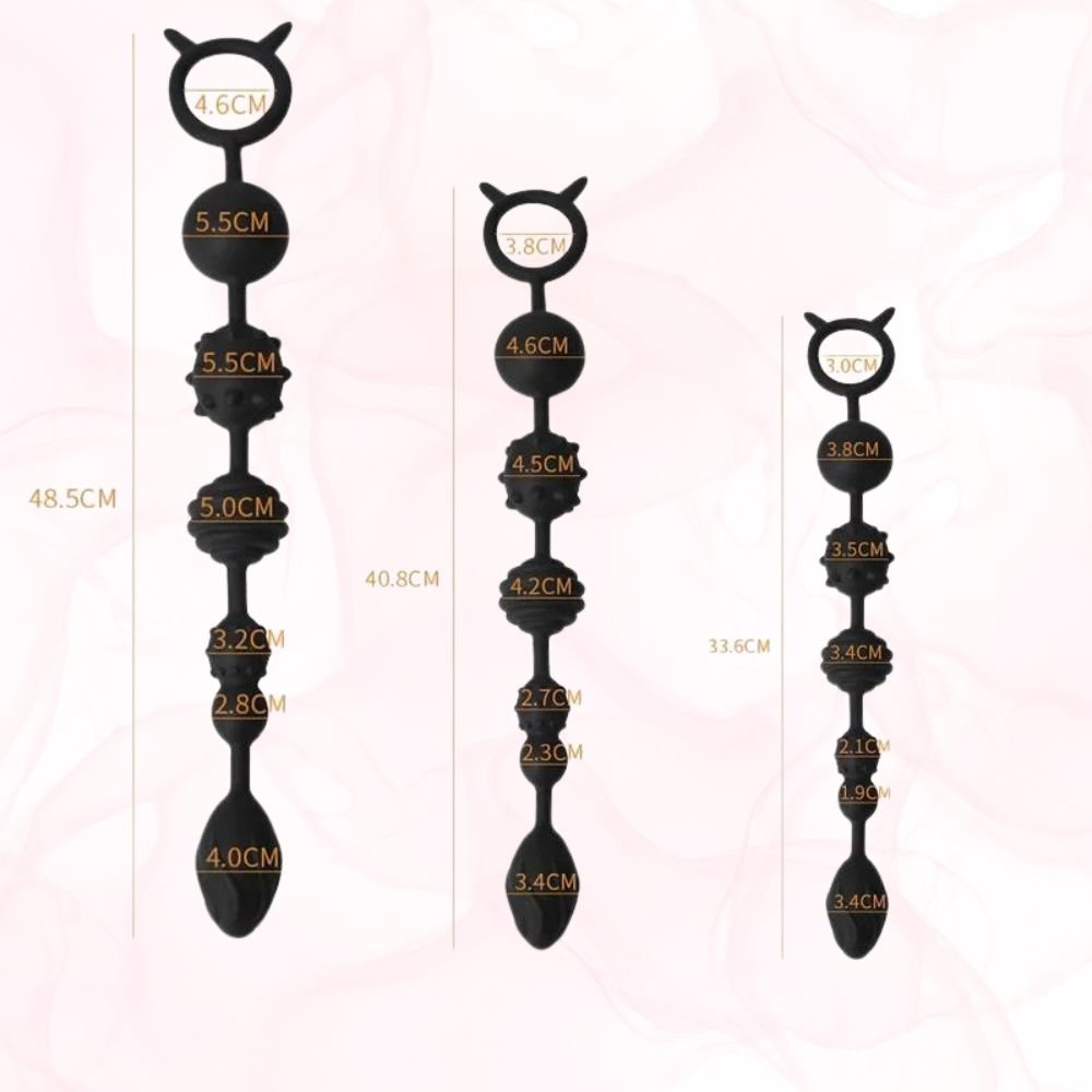 Perles Anales <br> Le Collier du Bonheur - Mon Plug Anal