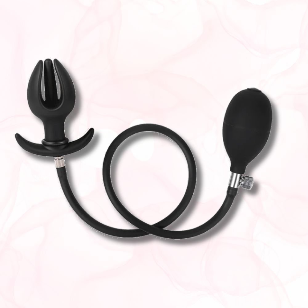 Plug Anal Gonflable <br> Le Bonheur à Portée de Pompes - Mon Plug Anal