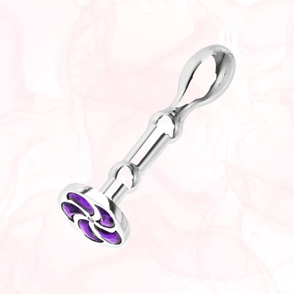 Plug Anal Métal <br> La Diamant Tourbillonnant - Mon Plug Anal