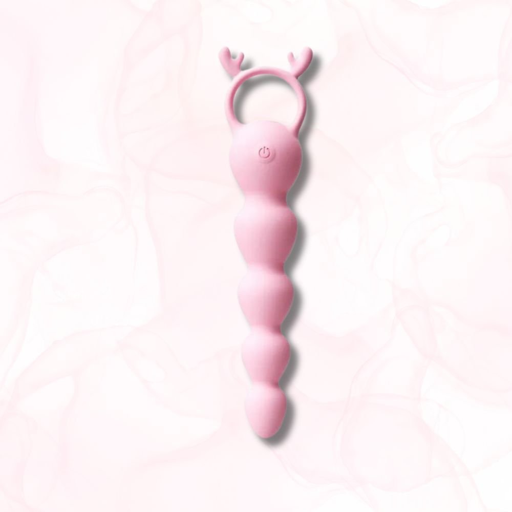Plug Anal Vibrant <br> Le Chapelet Vibrant - Mon Plug Anal