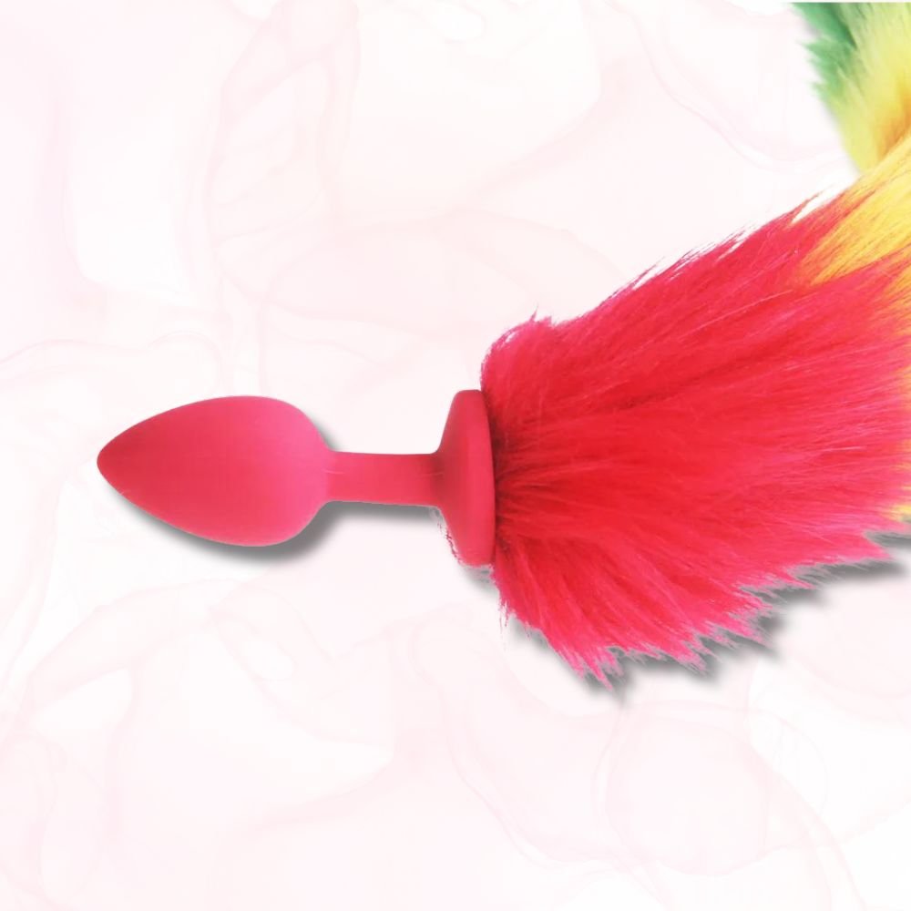 Plug Queue de Renard <br> Le Renard Multicolore - Mon Plug Anal